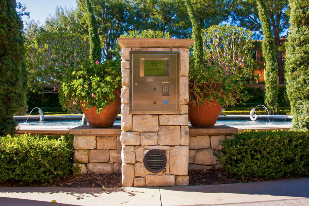 Intercom entry system